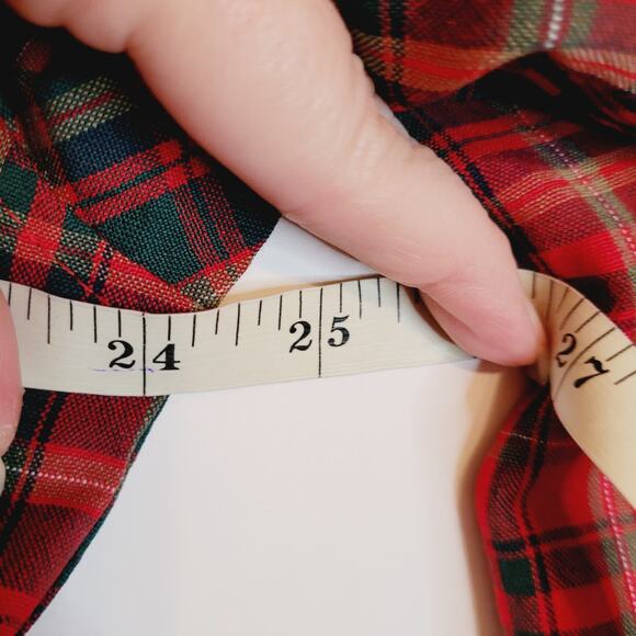 Vintage Pendleton mens MacDougal tartan plaid wool long sleeve button down shirt - Picture 9 of 10